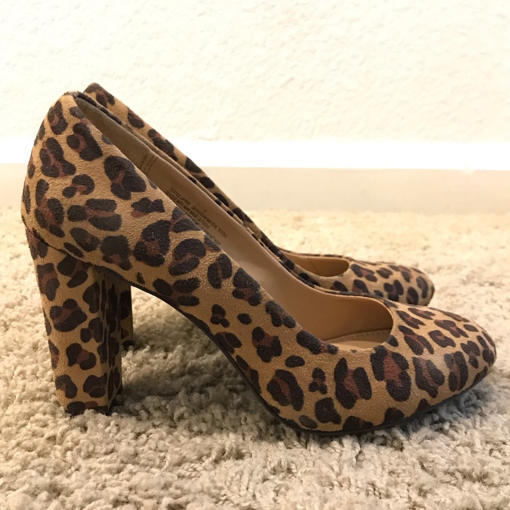 Leopard Print Heels